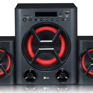 LG XBOOM LK72B, Bass Blast+, USB, FM Radio, 40 W Bluetooth Speaker, AUX in, SD Card (Black)